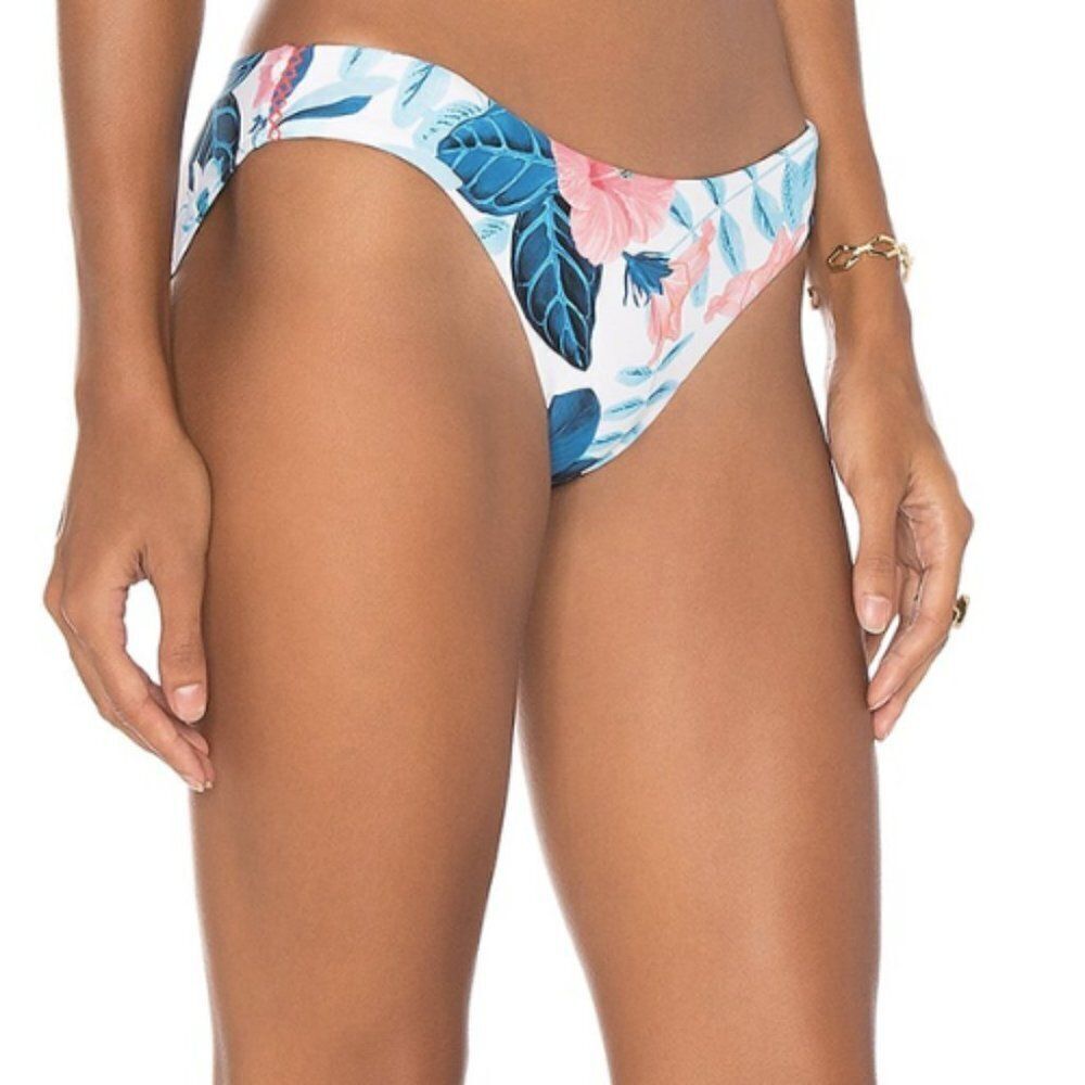 Seafolly from Revolve Tropical Vacay Hibiscus Floral Hipster Bikini Bottoms NWT